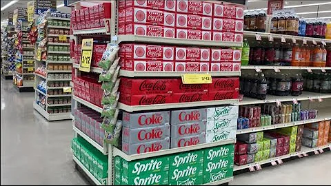 COKE PRODUCTS ENDCAP DISPLAY | 12 PK CANS (ON SALE)