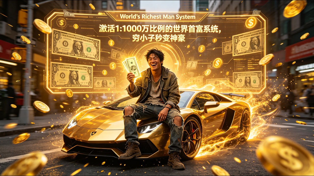 系統定價1:1000萬，窮小子逆襲