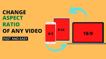 Change any video aspect ratio How to change Aspect Ratio