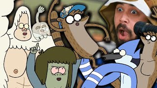 Мульт BANK SHOT Regular Show Reaction