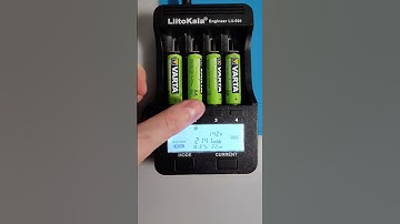 Testing AA NiMH Batteries Using the LiitoKala Lii-500 Charger