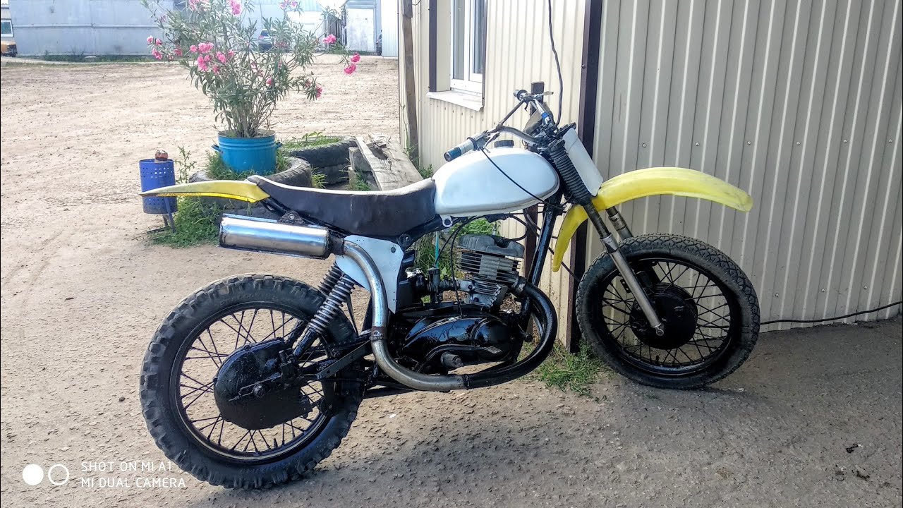 Эндуро из ИЖа Самодельный эндуро из ИЖа 3часть - YouTube