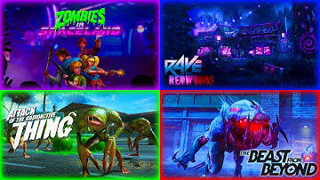 Learning EVERY Infinite Warfare Zombies Map for the FIRST Time