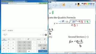 Celebrity DeltaMath Quadratic Formula Rational Solutions Wealth