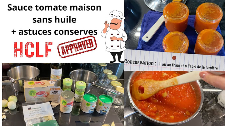 🍅 SAUCE TOMATE maison (HCLF). Comment faire ses propres bocaux ? On cuisine ensemble ! 🍅