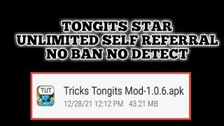 TONGITS STAR SELF REFERRAL | NO BAN NO DETECT | FREE LOAD APP 2022 screenshot 4