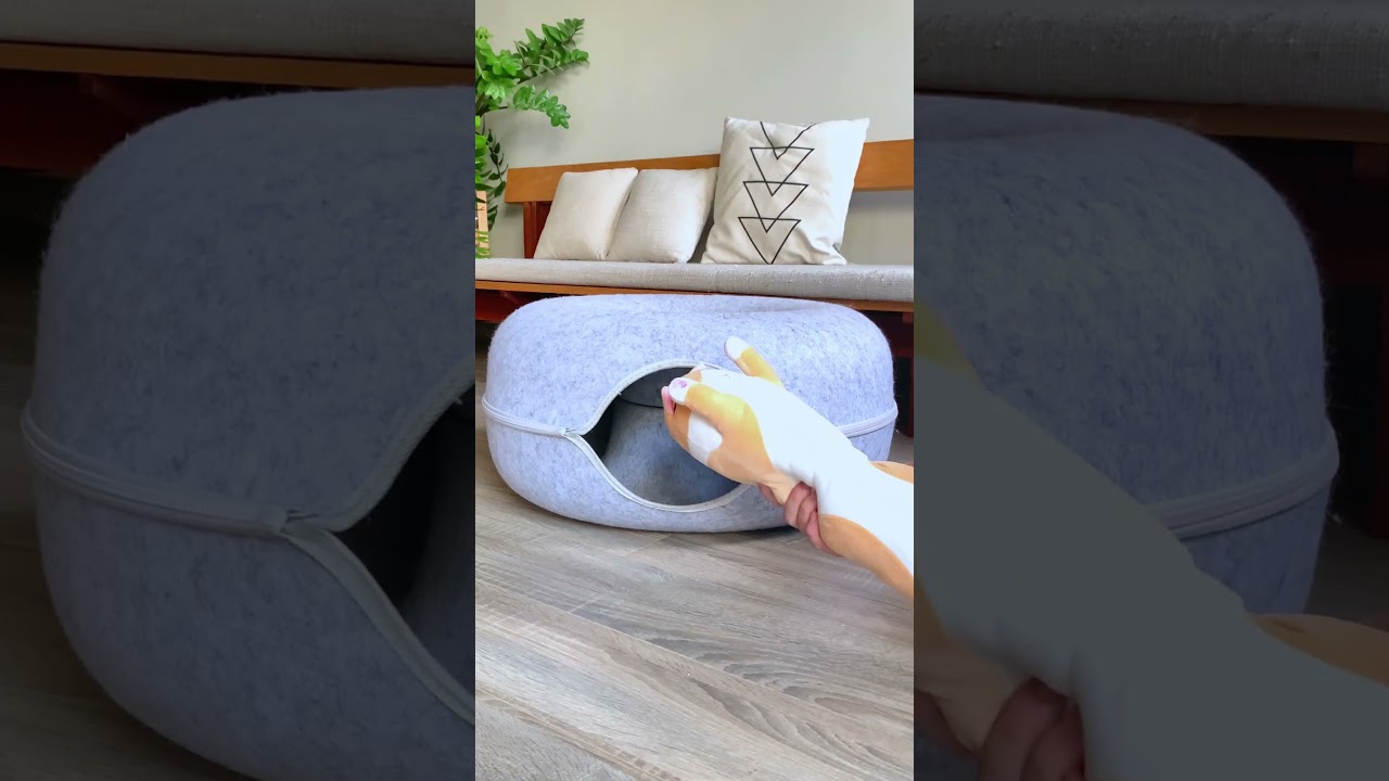 This is why they love the peekaboo cave so much!