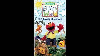 Opening To Elmo's World: The Great Outdoors! (2003 VHS)