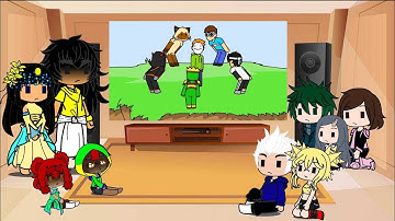 MHA & BRAWL STARS (dream manhunt) react to gacha part 2