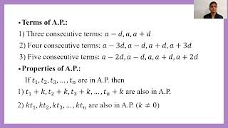 4. Sequences & Series(Ratan N.S) Lecture 1 Maths