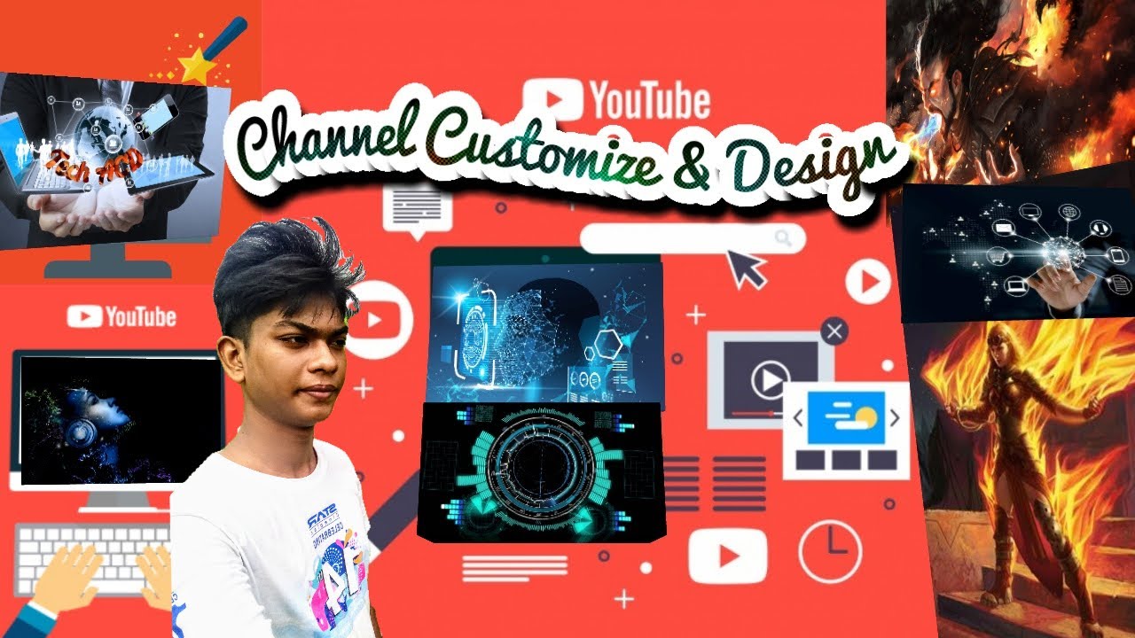 How to Make Youtube Channel Art on Mobile How to Customize YouTube