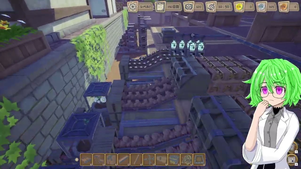 効率的な 錬金窯を使用したサーバー型生産システムを自慢したいだけの動画【Alchemy Factory作業日誌】(初心者)