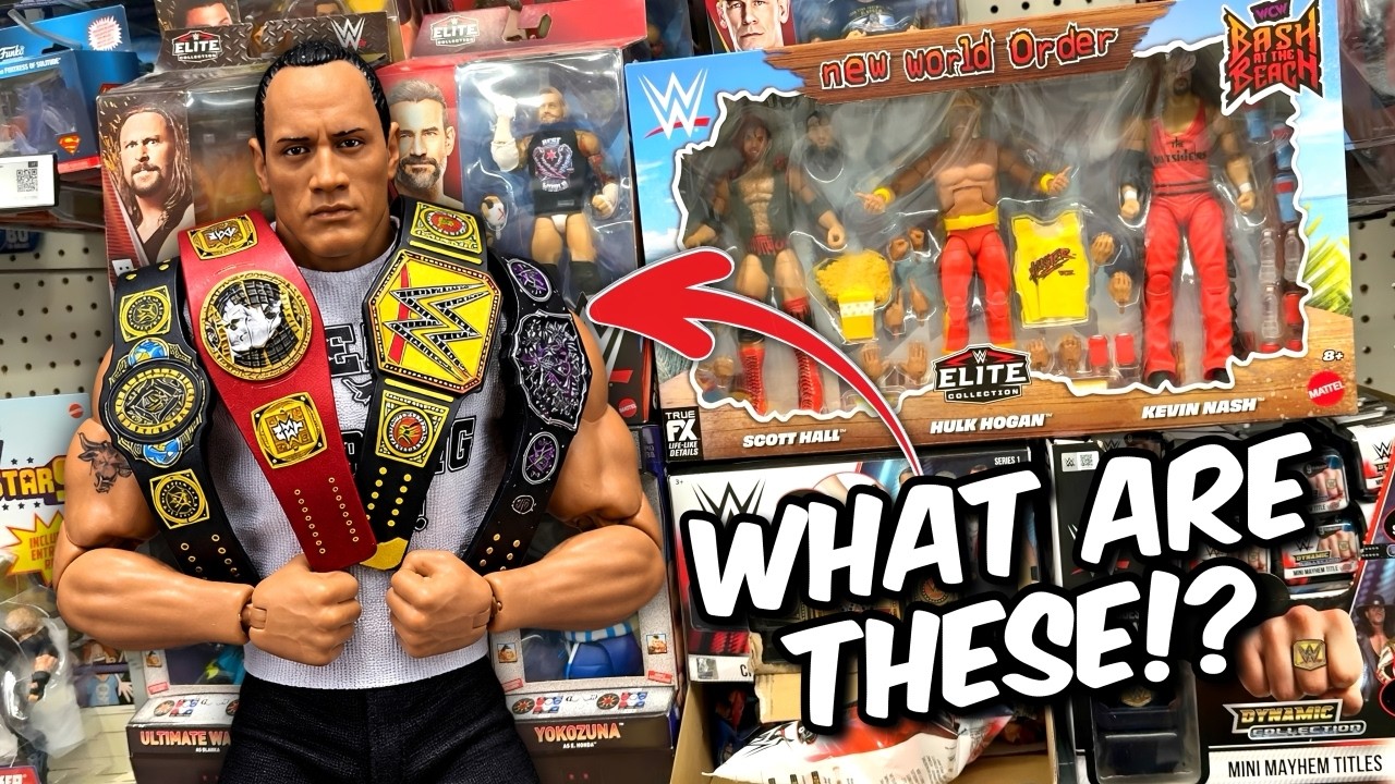 I've NEVER Seen These WWE Toys Before!? - YouTube
