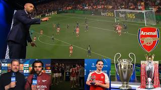 Thierry Henry David Raya And Carragher Goes Crazy Arsenal 10 Atletico Madrid   Analysis