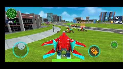 Bee Robot Car Jet Transformation Game 2025 | Flying Robot Fighting in City - Android Gameplay