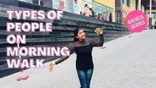 Types Of People On Morning Walk Funny Video Silly Singh