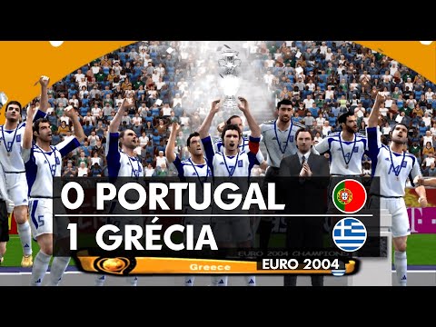 Portugal 0 x 1 Grécia (Eurocopa 2004) - Vídeo Dailymotion