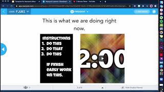 How to Make a Timer Slide in Nearpod