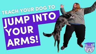 Easy Trick! Dog Catch: Teach Your Dog to Jump into Your Arms