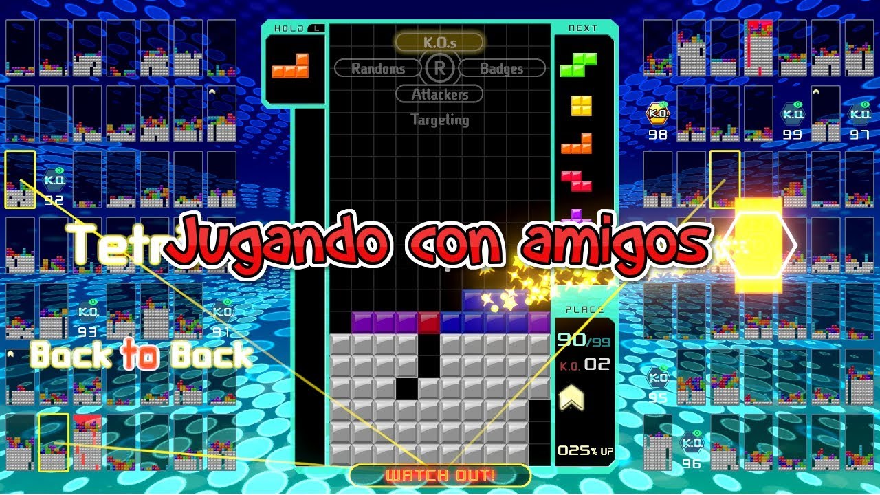 Tetris 99 -Tetris Club en el canal de @Retrocabeza - Stream Secundario