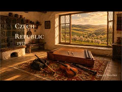 Czech Republic 1955 | 2 Hours of Vintage Dudy, Cimbal, Dechovka, and Bohemian Renaissance Heritage