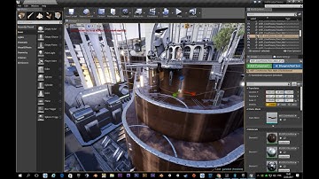 FANART: "GAMEDEC", WARSAW CITY - speed level design UE4 ( Unreal Engine 4 )