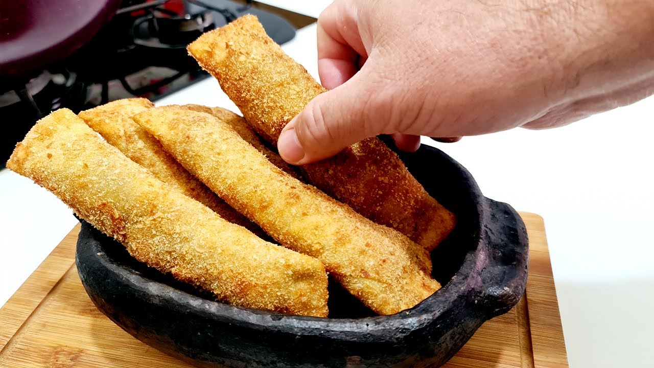 SALGADO MAIS FÁCIL QUE EXISTE NÃO PRECISA FAZER MASSA