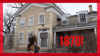 ABANDONED MILLIONAIRE'S MANSION (built during CIVIL WAR!  Secret tunnels, bunker, satanic room!)