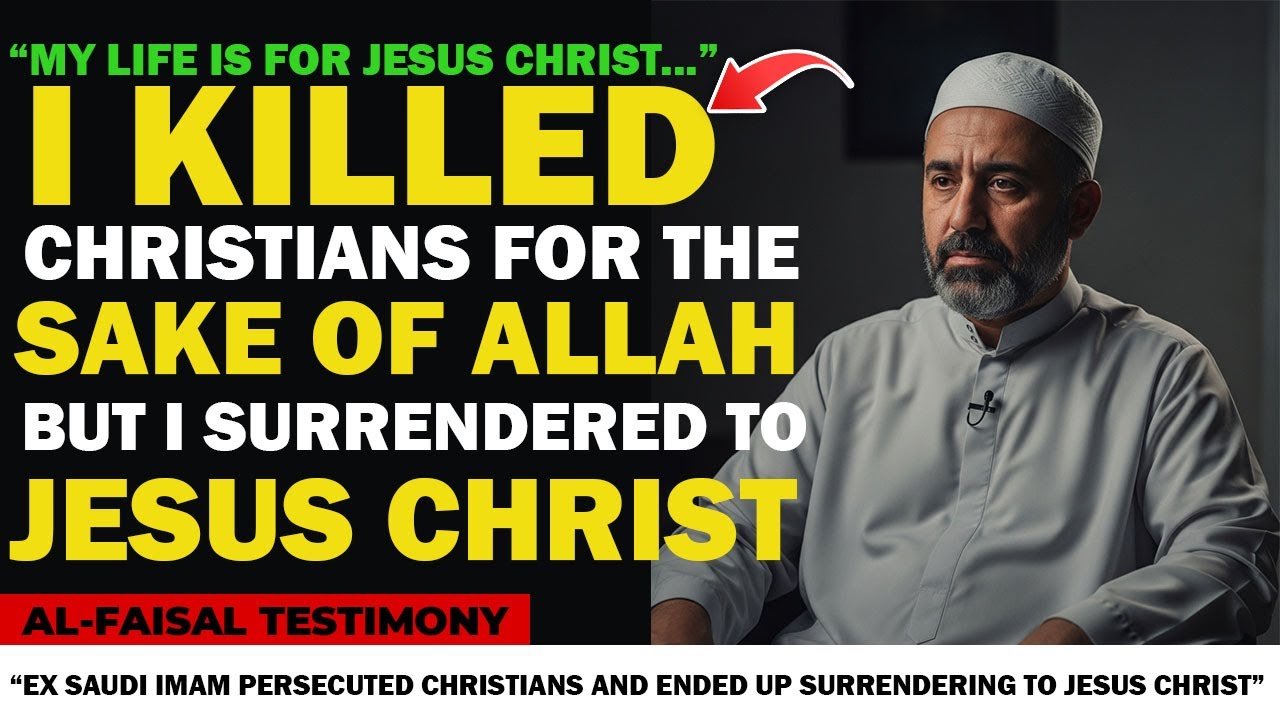 Ex Saudi Imam Calls For The Persecution of Christians, Ended Up Surrendering to Jesus Christ