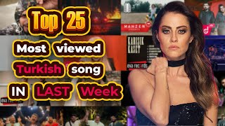 Top 25 Songs Türkiye (weekly) Resimi