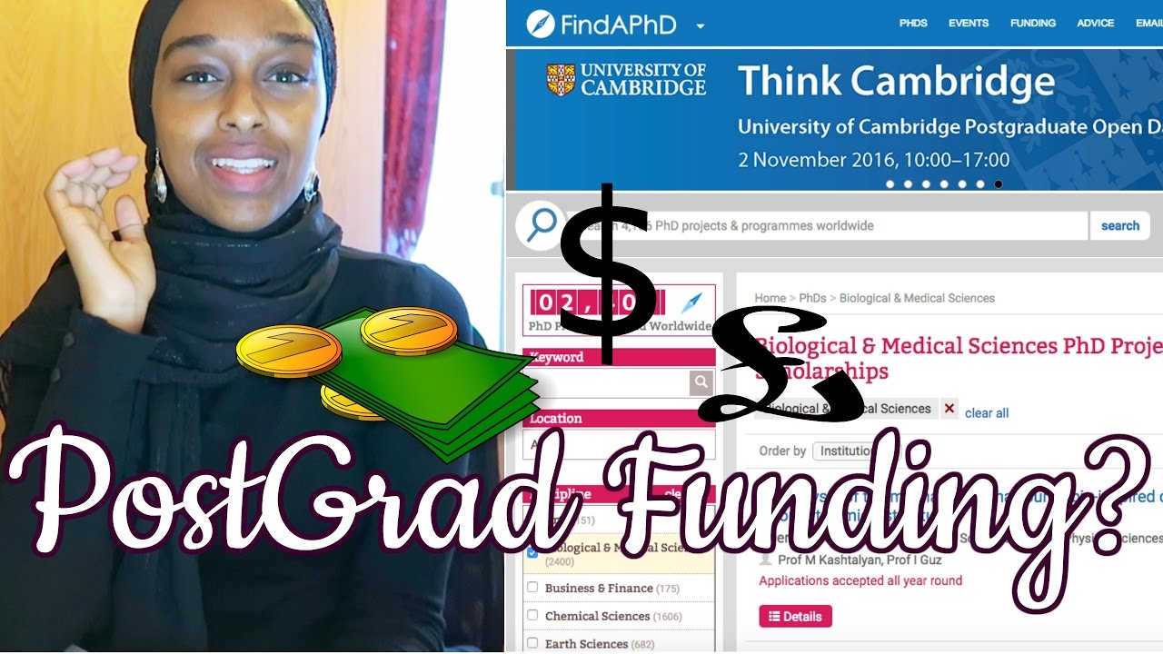 find phd funding