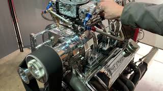 Beastly Sounding Blown Box SBC 383 Stroker- WARNING Awesome Blower Surge Alert