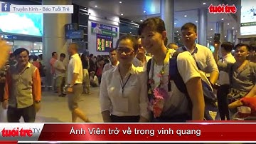 Ánh Viên trở về trong vinh quang | Truyền Hình - Báo Tuổi Trẻ