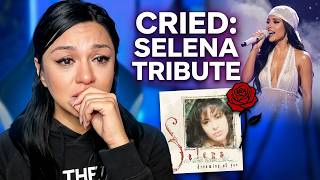 Becky G Dreaming Of You SELENA TRIBUTE FIRST TIME REACTION - I CRIED 😭🌹#beckyg #reaction #music 