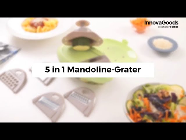 InnovaGoods Mandoline 5 en 1 «Choppie», 5 accessoires