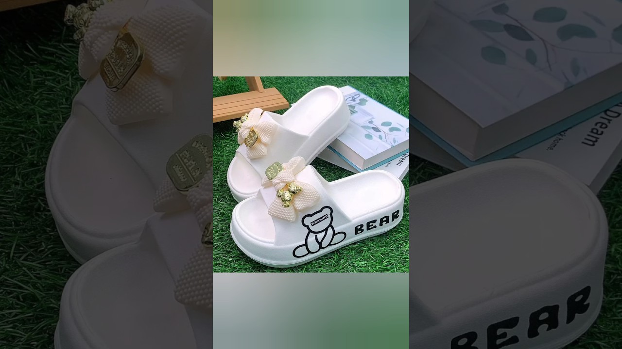 🥰foam slippers for girls best color options