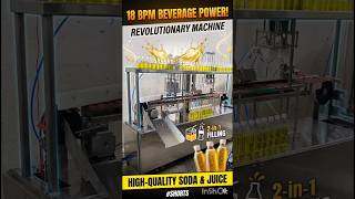 18 bpm counter soda filling and capping machine,soda making machine, juice filling and capping