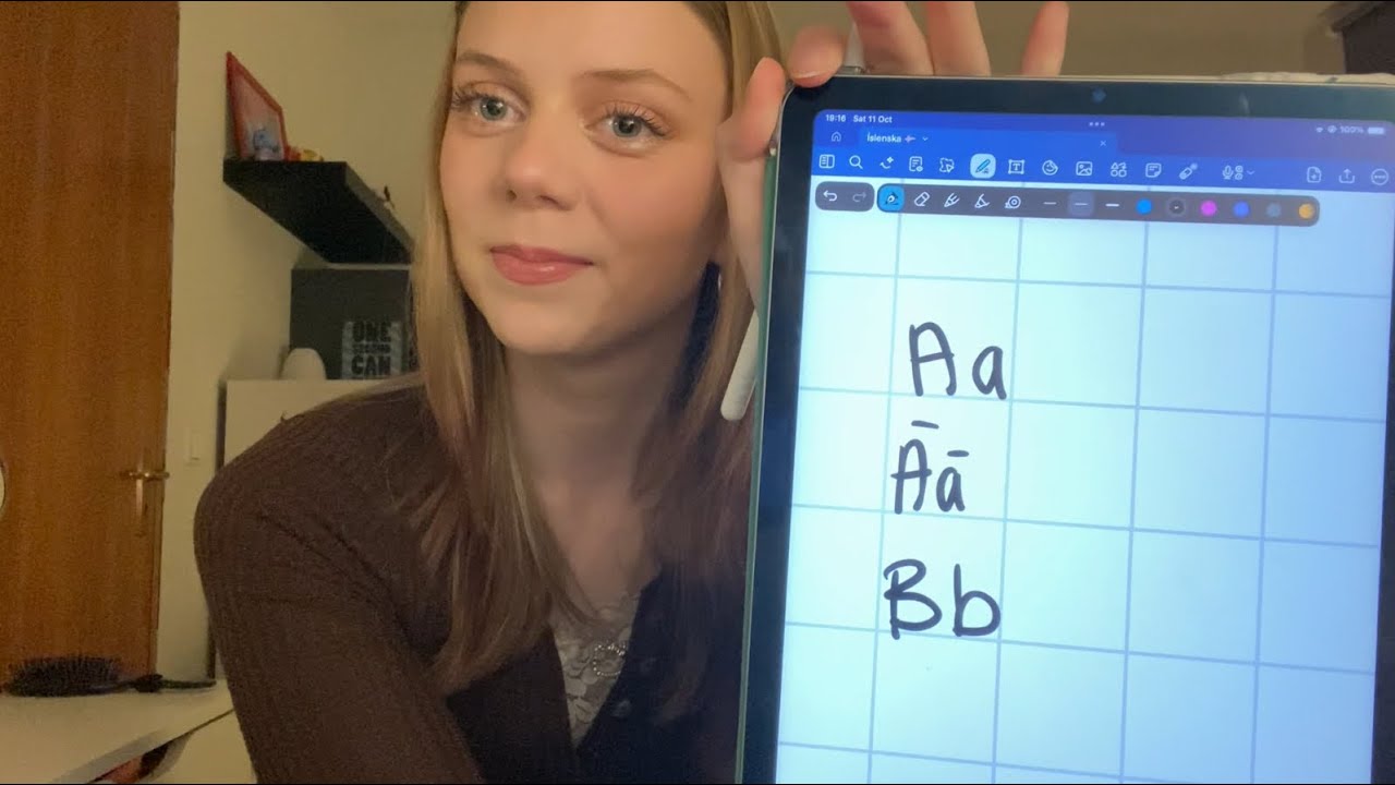 ASMR Teaching You Icelandic 🇮🇸