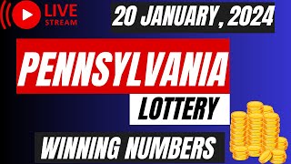 Pennsylvania Day Lottery Results For - 20 Jan, 2024 - Pick 2 - Pick 3 - Pick 4 - Pick 5 - Powerball