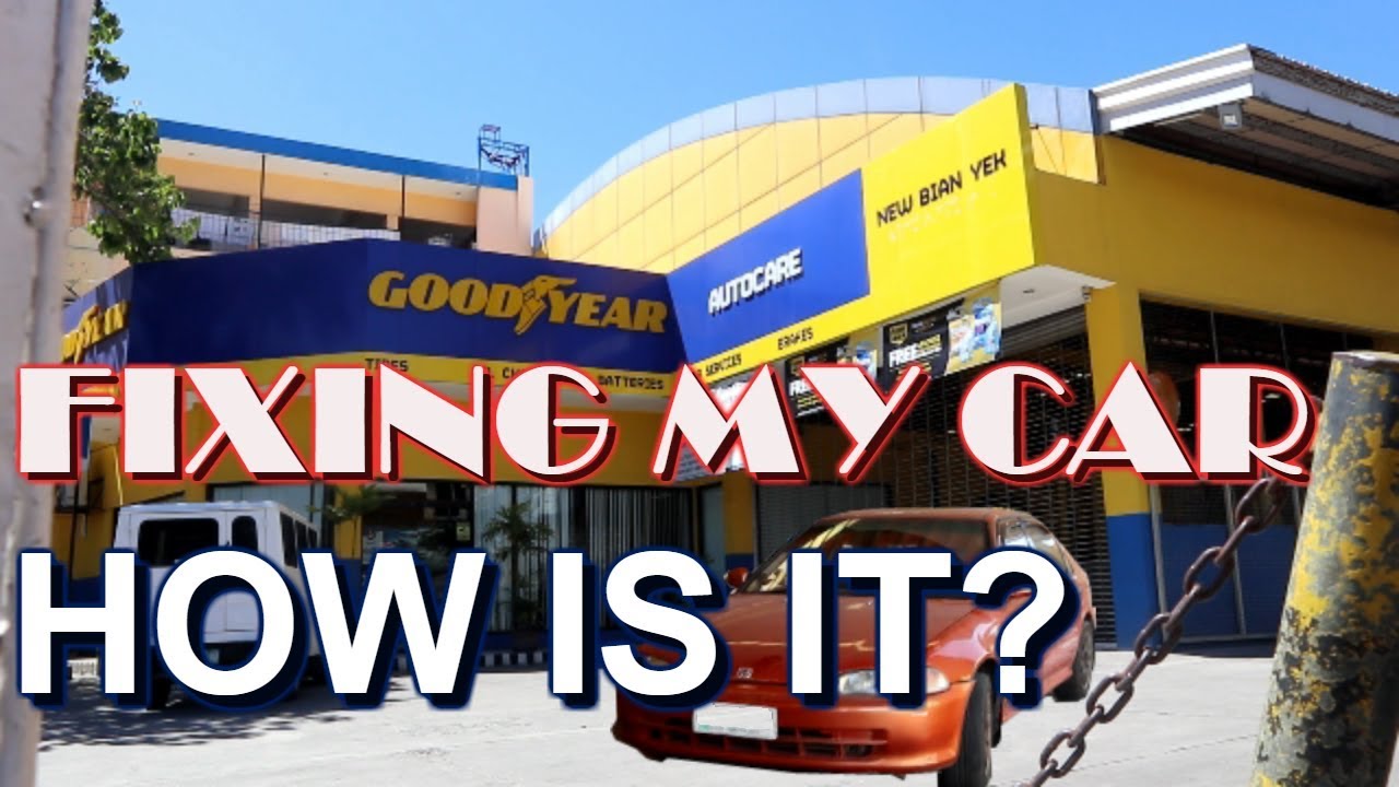 Fixing my Car Goodyear Auto care Dumaguete (ft. Cold Lava Restaurant