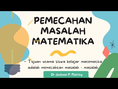 Video: Apa itu pemecahan masalah matematika?