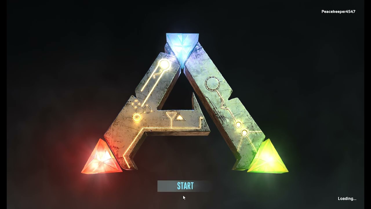 Starting up ark for the first time