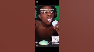 pov : toddlers when they