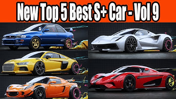 New List Top 5 Best S+ Class Car in NFS Unbound Vol 9