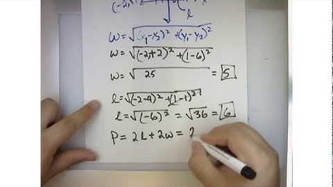 Precalculus - P.2 Cartesian Coordinate System - HW # 22