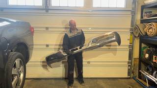 2007-2013 Toyota Tundra Steel Rear Bumper Cover Removal And Installation Instructions