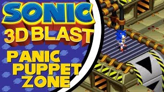 Sonic 3D Blast (Saturn) - Panic Puppet Zone [End]