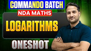NDA - Logarithms Concepts &amp; PYQs l One Shot l Maths 💥
