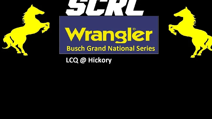 SCRL Wrangler Jeans Busch Grand National Series S1...