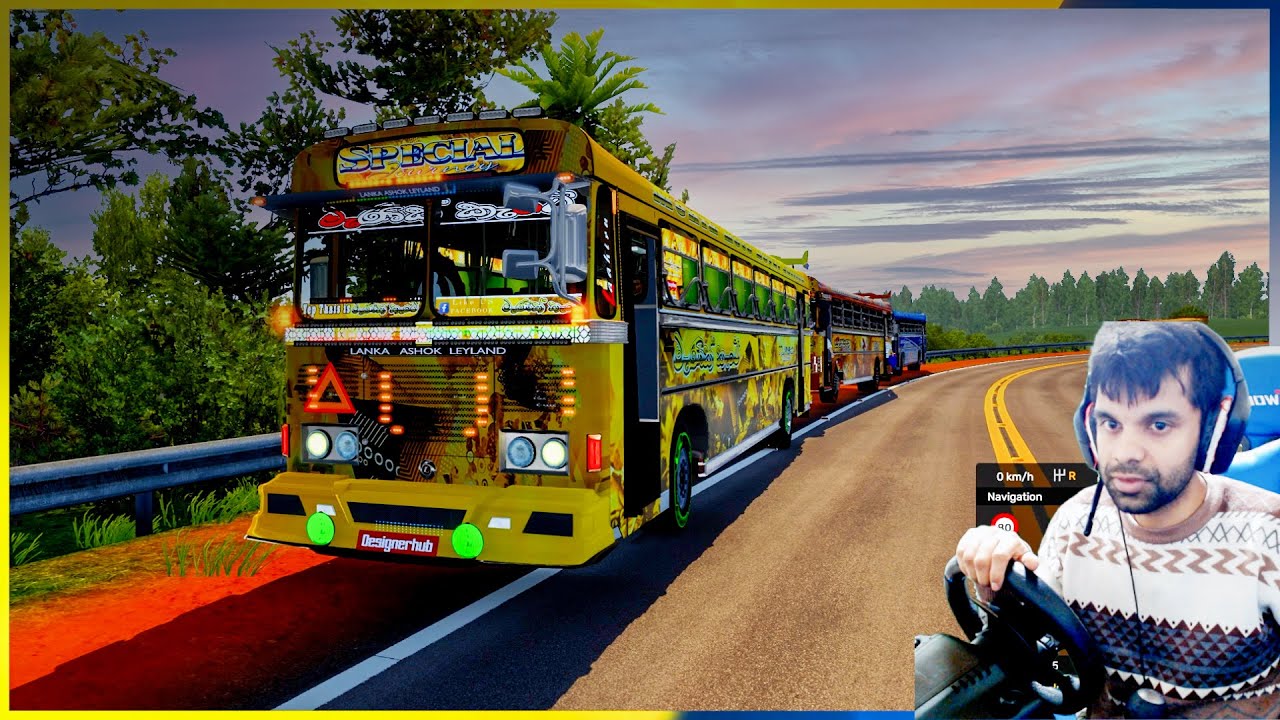 අද නම් රේස් යාලුවනේ | Ets2 multiplayer convoy #eurotrucksimulator2 #laahirugaming